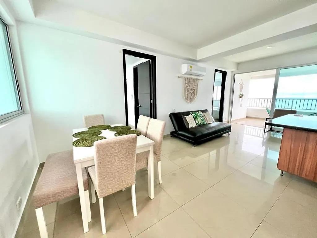 Palmetto 2704- Hermosa Vista Al Mar- Cartagena,Colombia Διαμέρισμα Cartagena