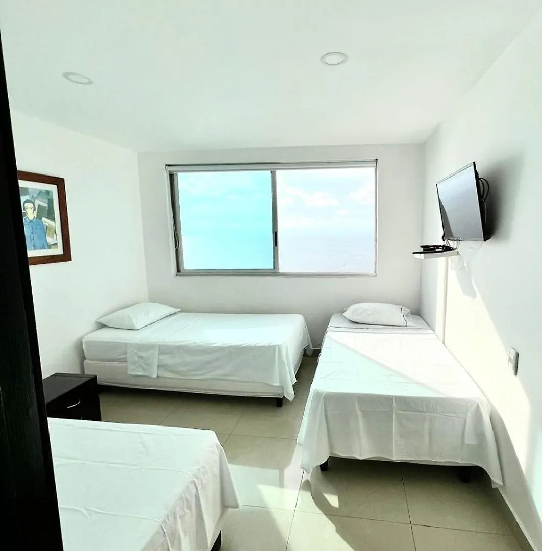 Palmetto 2704- Hermosa Vista Al Mar- Cartagena,Colombia Διαμέρισμα Cartagena